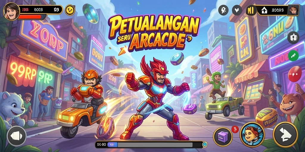 Screenshot menampilkan gameplay seru dan tantangan menarik dalam 99RP.