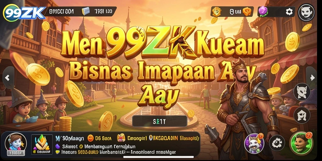 Tampilan gameplay 99ZK yang mengesankan dan interaktif.