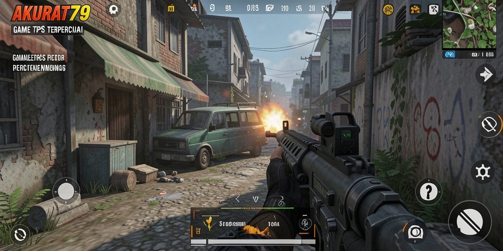 Tampilan gameplay AKURAT79 yang mendebarkan dan penuh aksi.