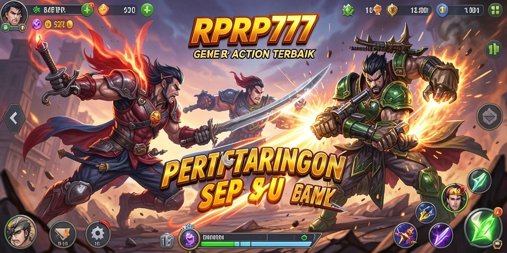 Tangkapan layar RPRP777 menunjukkan aksi mendebarkan dalam pertempuran.