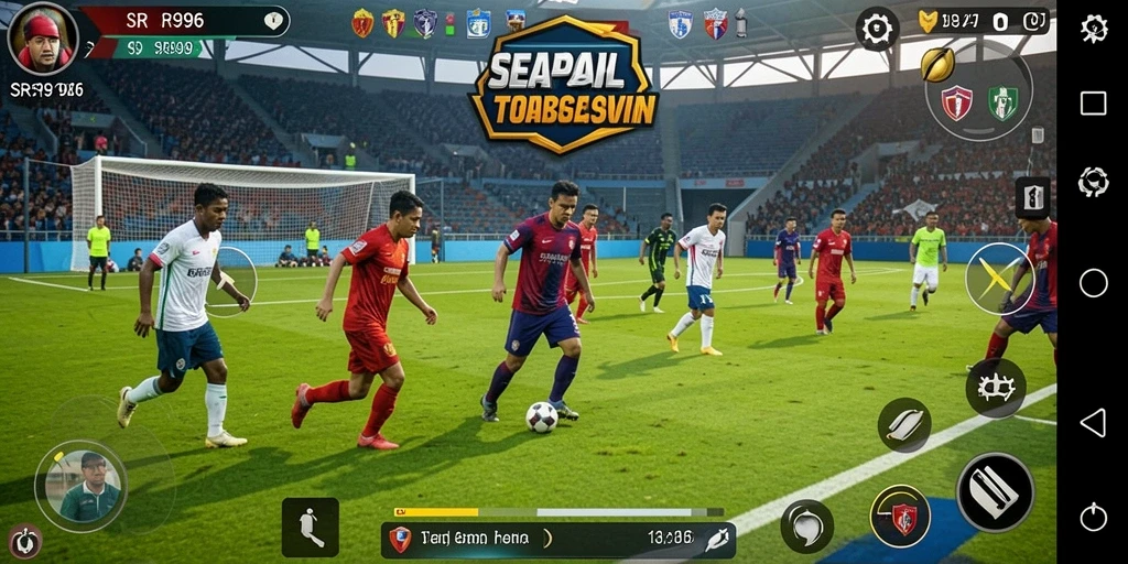 Tampilan gameplay SR996 yang intens dan mendebarkan.