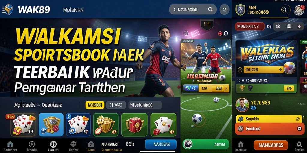 Tampilan menarik dari gameplay Sportsbook di WAK89.